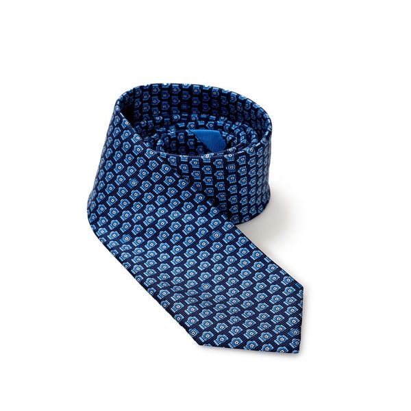 Multicolor Silk Tie Elegance