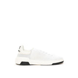 Eleganti sneaker in pelle bianca