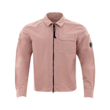 Camisa de algodón rosa elegante para hombres