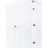 Camisa de elegancia de lino gran sasso