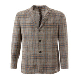 Veste en lin multicolore élégant lardini