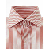 Shirt en coton rose élégant pour hommes