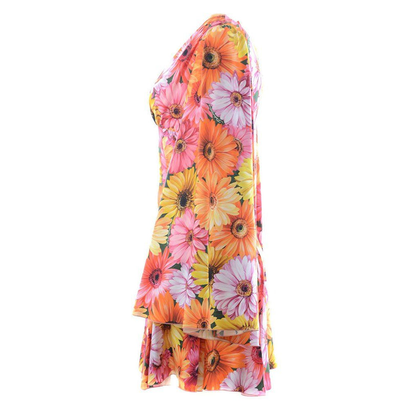 Multicolor Silk Dress