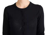 Black Long Sleeve Blouse Sweater