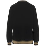 Black Cotton Sweater