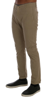 Chino slim beige pour style sophistiqué