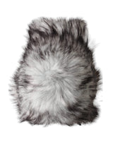 Black White Faux Fur Baseball Hat Men