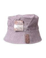 Light Brown Nylon Canvas Bucket Hat Men