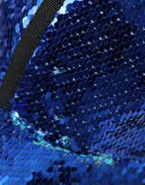 Royal Blue Sequin Baseball Hat Men