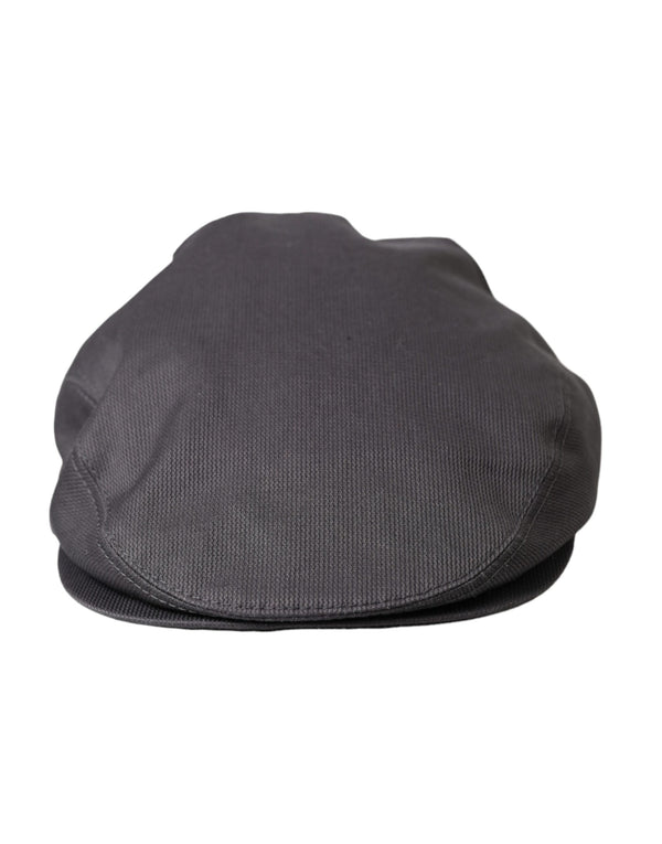 Gray Cotton Cloth Newsboy Hat Men