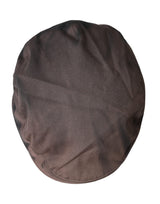 Brown Cotton Cloth Newsboy Hat Men