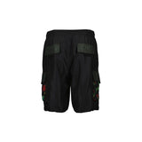 Black Polyester Short