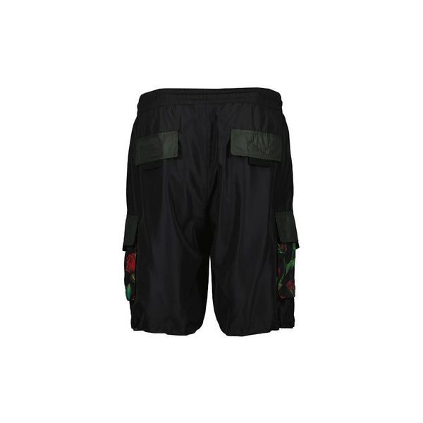 Black Polyester Short