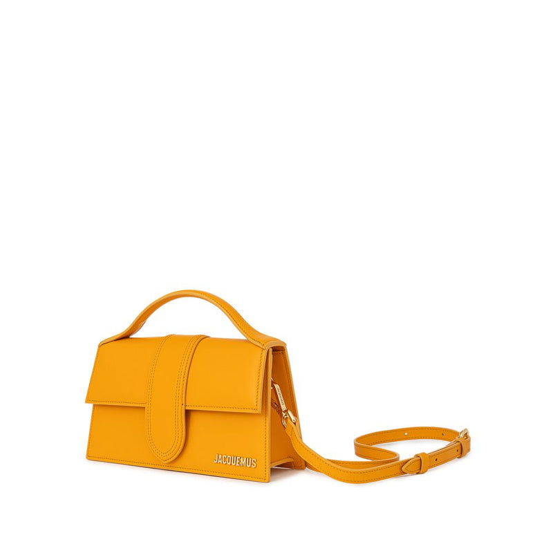 Orange Leather Handbag