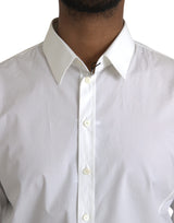 White Cotton Formal Dress Top SICILIA Shirt