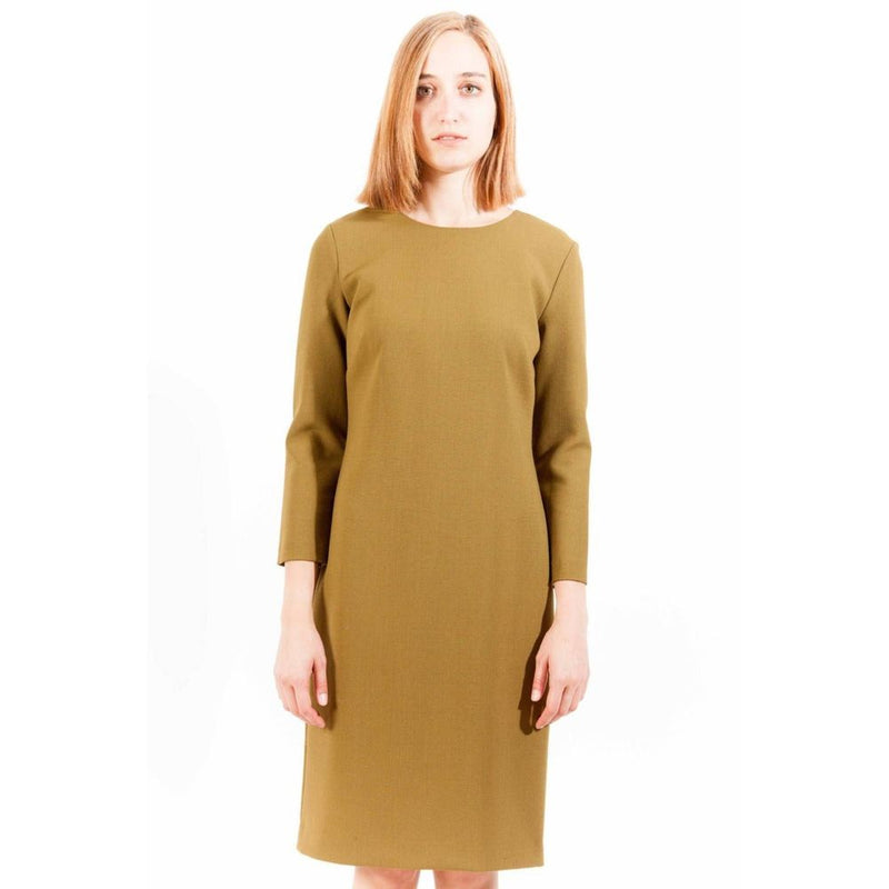 Green Polyester Dress