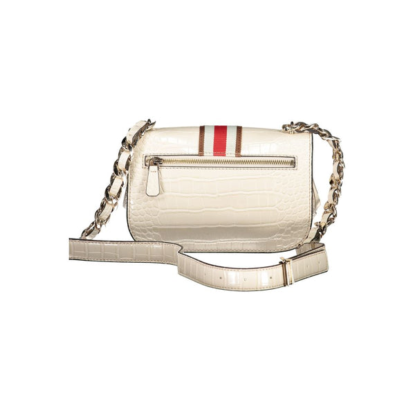 Beige Polyethylene Handbag