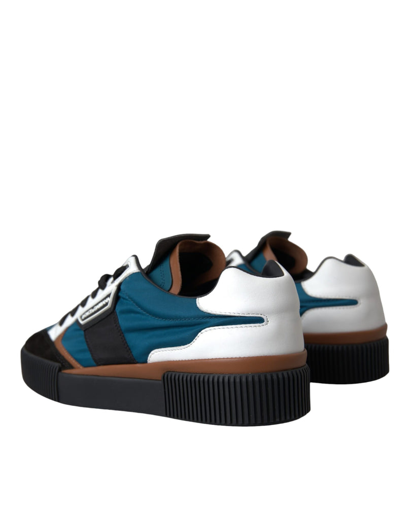 Multicolor MIAMI Leather Low Top Sneakers Shoes