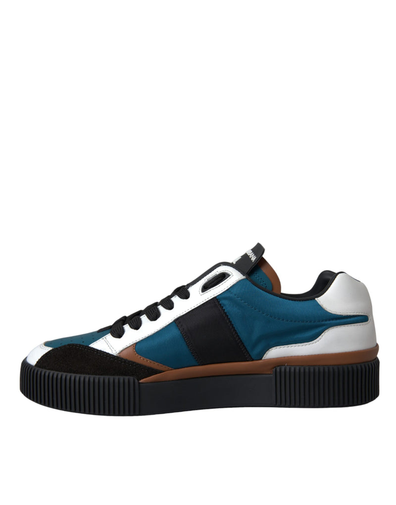 Multicolor MIAMI Leather Low Top Sneakers Shoes