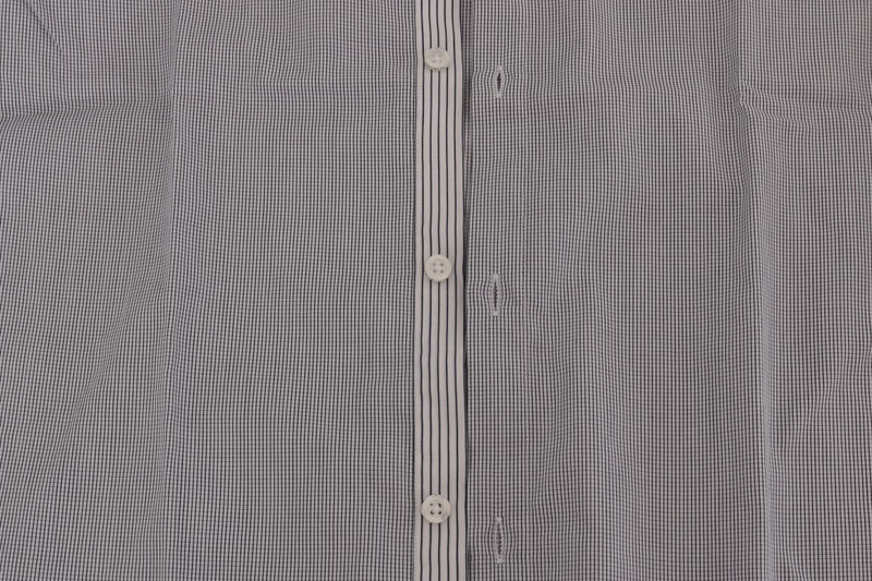 Chemise décontractée à carreaux bleu chic