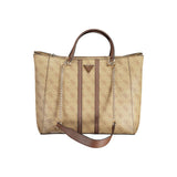 Beige Polyethylene Handbag