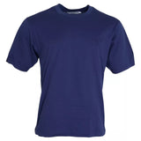 Royal Blue Round Neck Short Sleeve T-shirt