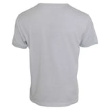 White Cotton Round Neck Short Sleeve T-shirt