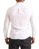 White Formal Cotton SlimFit Formal Dress Shirt