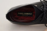 Black Patent Leather Derby Dress Shoes