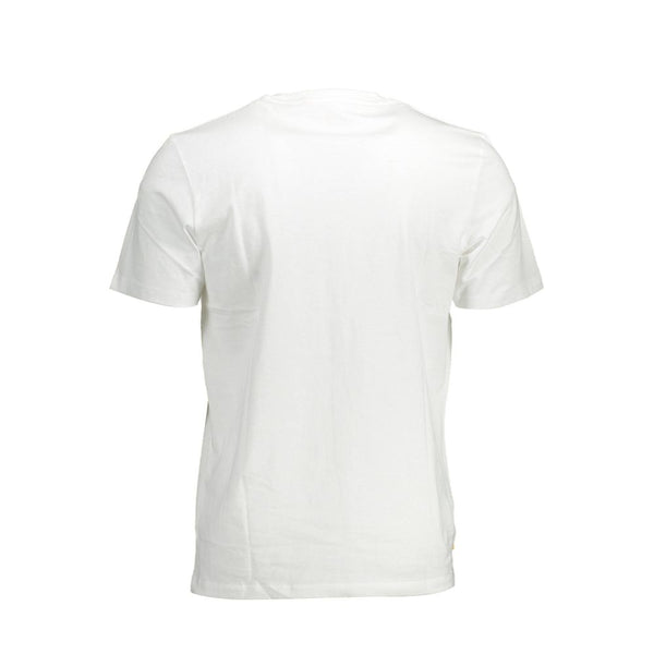 Eco-Conscious Organic Tee with Print Detail