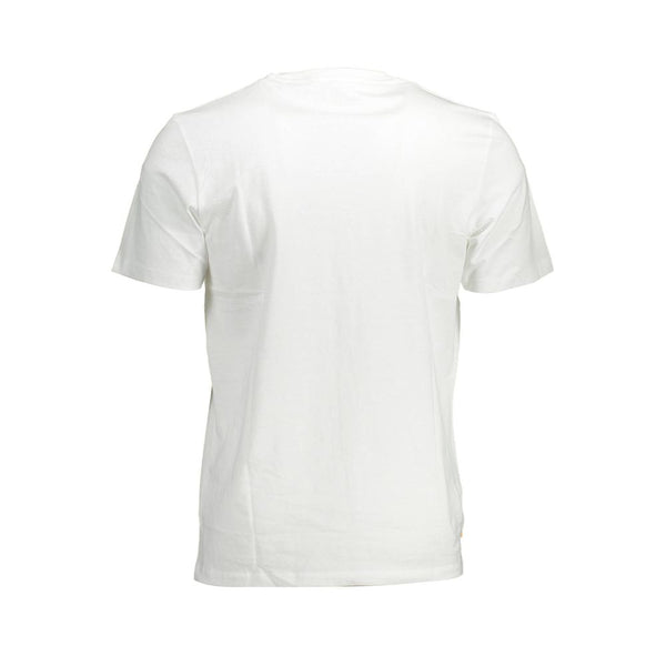 T-shirt biologique blanc éco-conscient