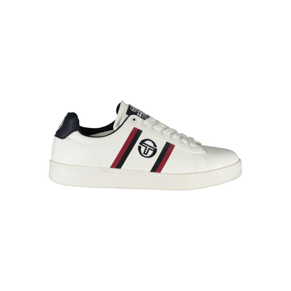 Sneaker bianche classiche con accenti contrastanti