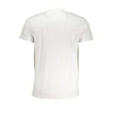 Camiseta de algodón blanco