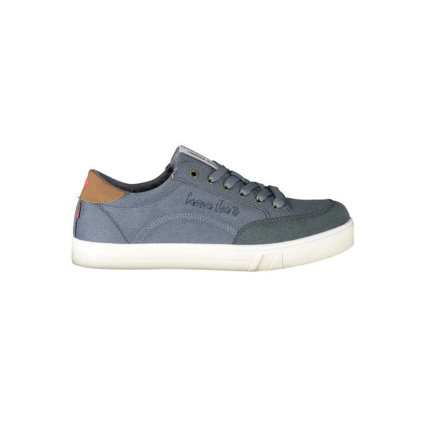 Blauer Polyester -Sneaker