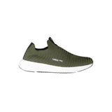 Sneaker en polyester vert