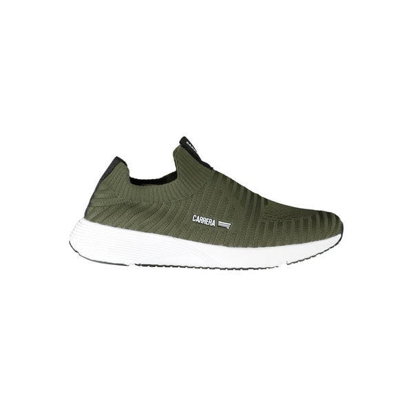 Sneaker in poliestere verde