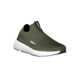 Sneaker en polyester vert