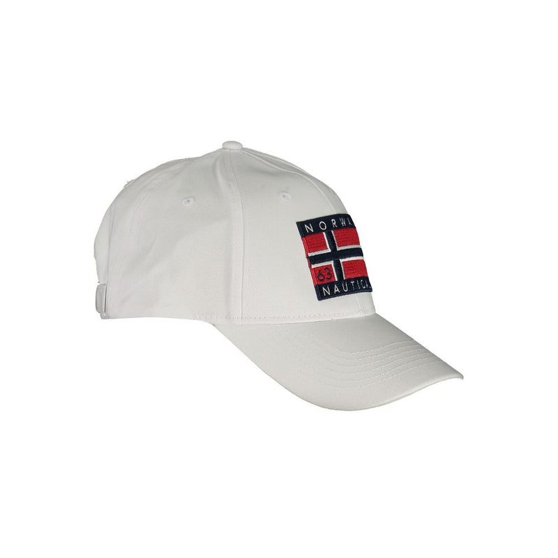 Sombreros de algodón blanco y gorra