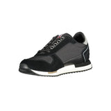 Sneaker nere eleganti con accento logo