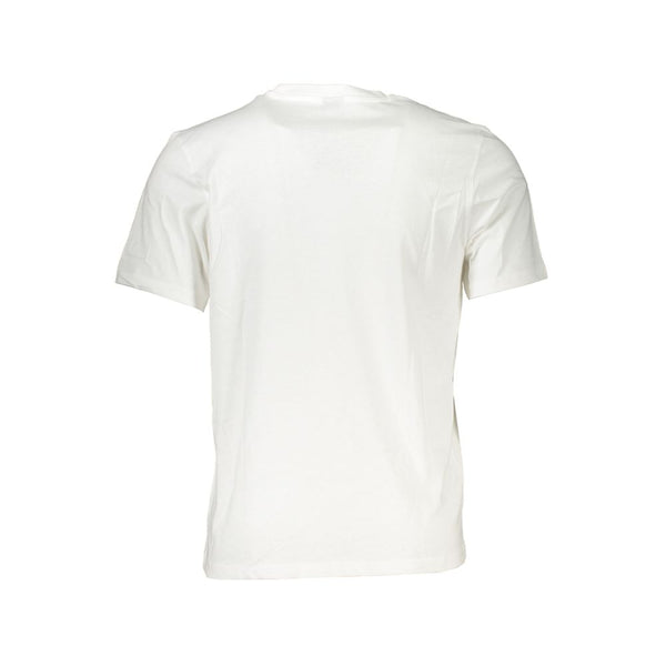 Camiseta de algodón blanco