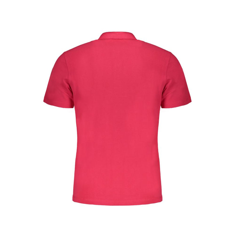 Polo en coton rose