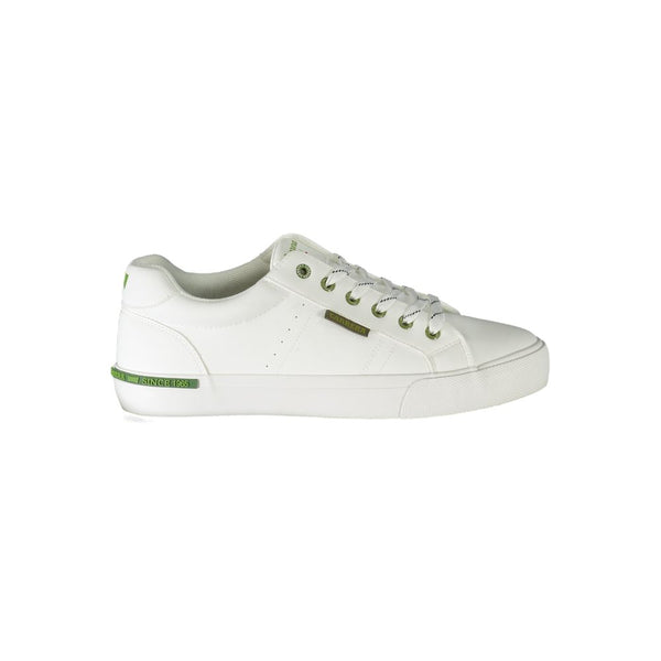 Sneaker en polyester blanc