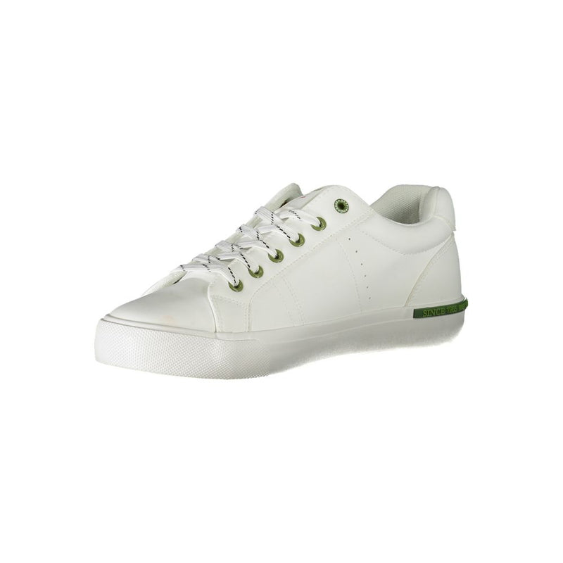 Sneaker en polyester blanc