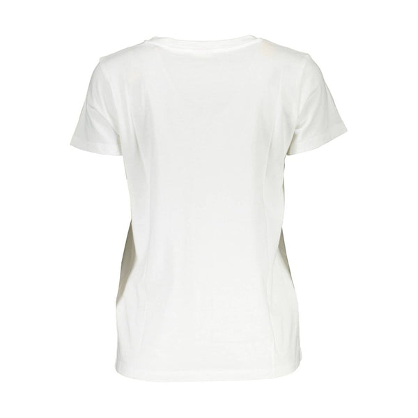 Tee logo Chic White V-Neck Logo