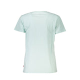 Tops et t-shirts en coton bleu clair