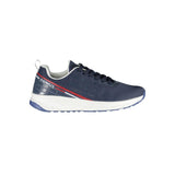 Sneaker sportive blu chic con dettagli contrastanti