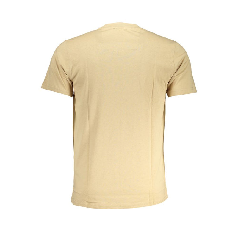 Camiseta de algodón beige