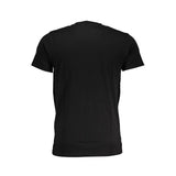 Camiseta de algodón negro