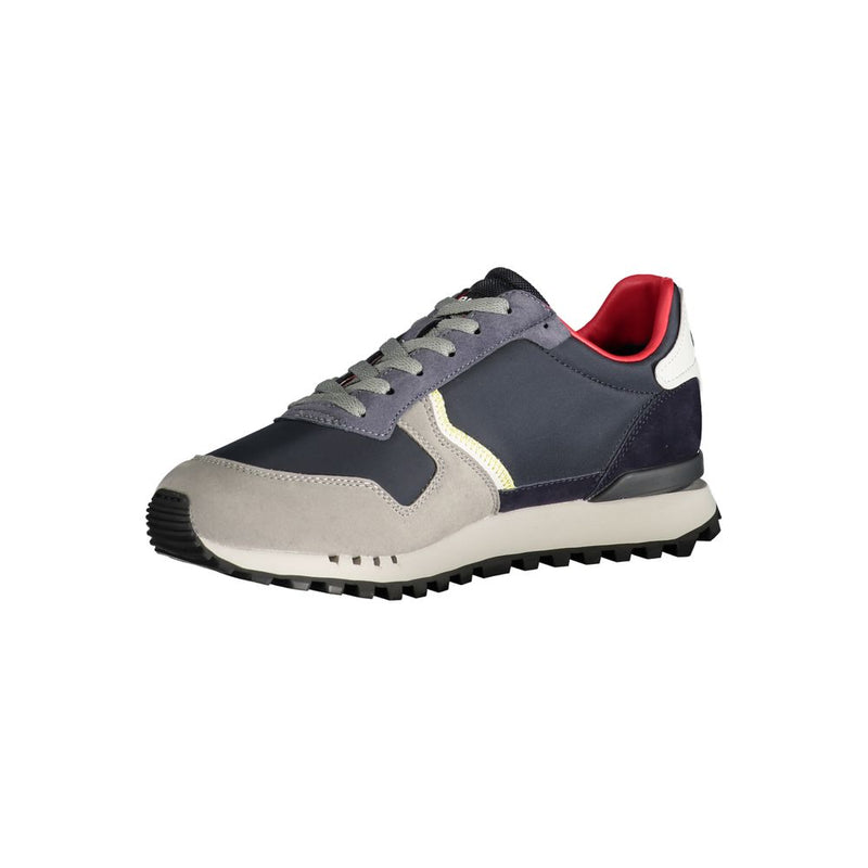 Blauer Polyester -Sneaker