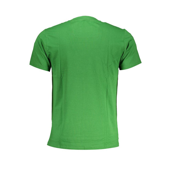 Camiseta de algodón verde